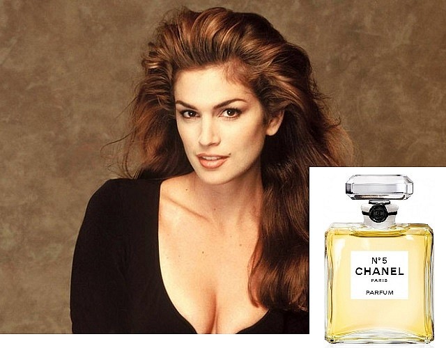 Синди Кроуфорд — Chanel № 5